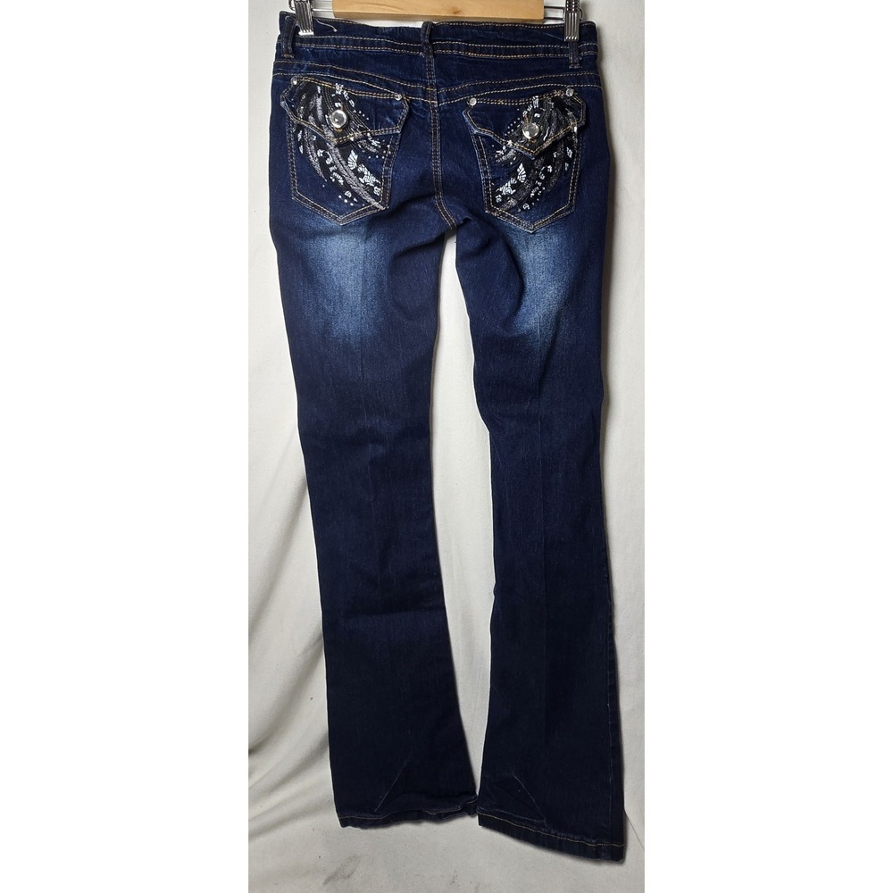 Southpole Jeans Juniors Size 3 Low Rise Stretch Denim (29x32) - Picture 2 of 6